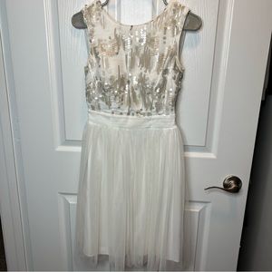 Little Mistress White Dress Size 4